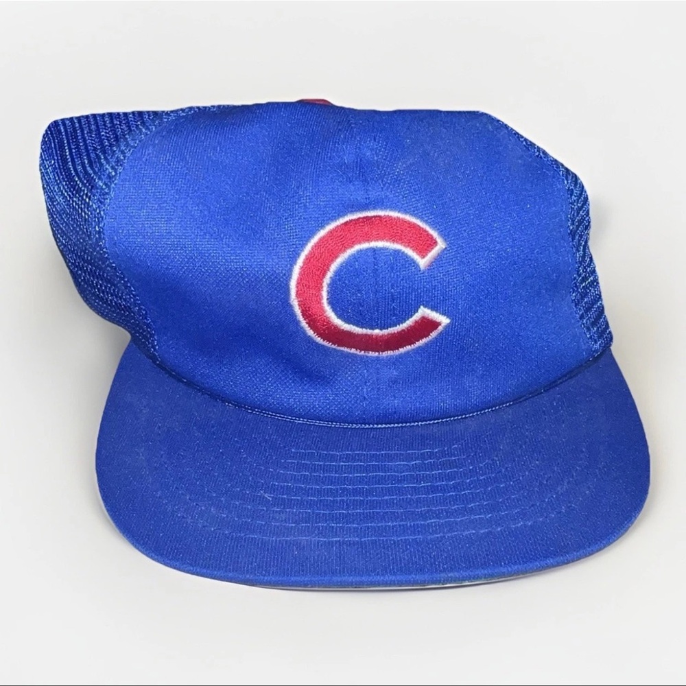 Vintage 1984 Chicago Cubs Snapback Adjustable 80s MLB Baseball Hat Cap McDonalds